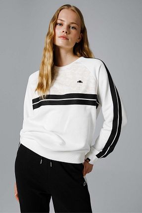 سوئیشرت اسپرت سفید زنانه رگولار Ellesse - کد 868100055
