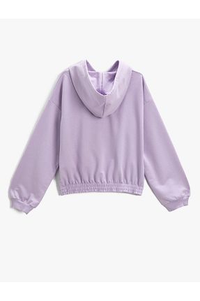 سوئیشرت بنفش بچه گانه Animal Koton - کد 334432869