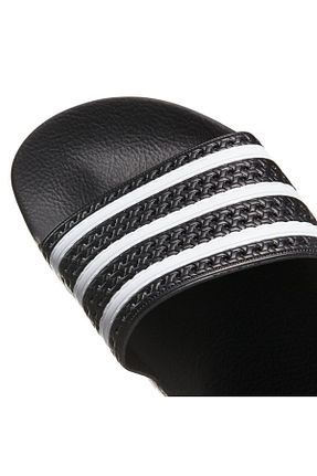 دمپائی اسپرت مشکی مردانه چرم مصنوعی adidas - کد 2021565