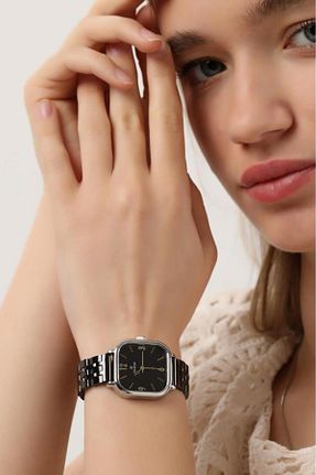 ساعت مچی مشکی زنانه 26-30 میلی متر OQQO - کد 653429549
