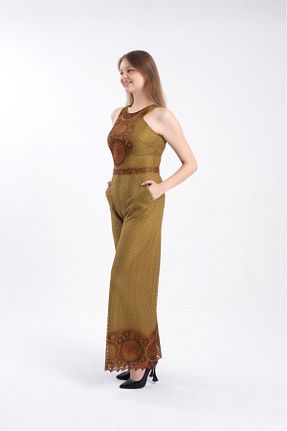 سرهمی زرد زنانه بدون آستین Favori Tekstil - کد 815867575