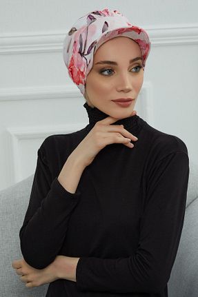 کلاه شنای حجاب صورتی زنانه Aisha