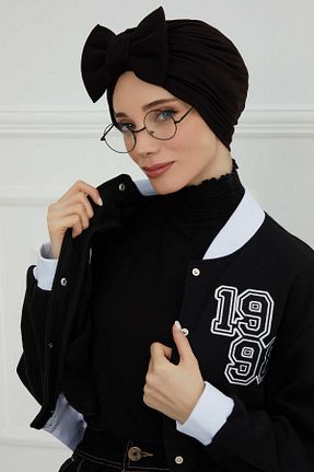 کلاه شنای حجاب مشکی زنانه Aisha