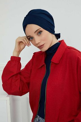 کلاه شنای حجاب سرمه ای زنانه Aisha