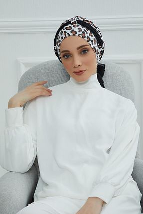 کلاه شنای حجاب مشکی زنانه Aisha