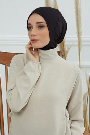 کلاه شنای حجاب مشکی زنانه Aisha