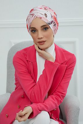 کلاه شنای حجاب صورتی زنانه Aisha