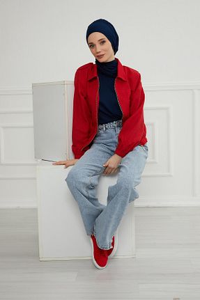 شال سرمه ای زنانه ویسکون Aisha