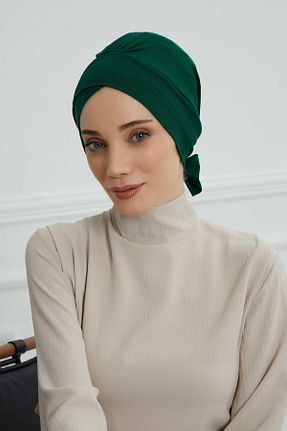 کلاه شنای حجاب سبز زنانه Aisha