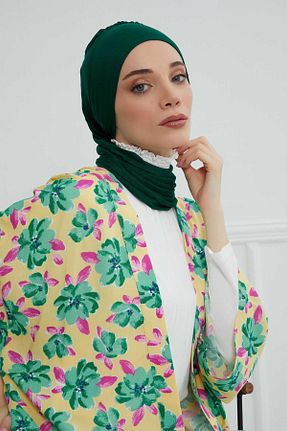 شال سبز زنانه ویسکون Aisha