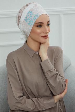 کلاه شنای حجاب سفید زنانه Aisha