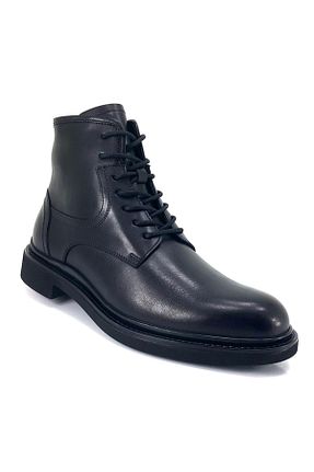 بوت / نیم بوت مشکی مردانه چرم خالص Libero - کد 785746255