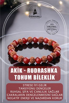 دستبند جواهر رنگی زنانه سنگ طبیعی OSMANLI DEĞERLİ TAŞ - کد 282408046