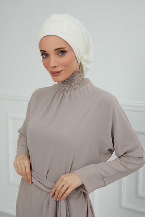شال بژ زنانه شیفون Aisha