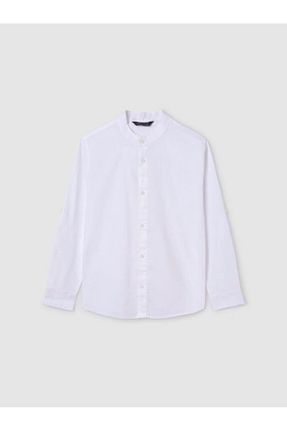 پیراهن سفید بچه گانه اورسایز Mayoral - کد 827493947