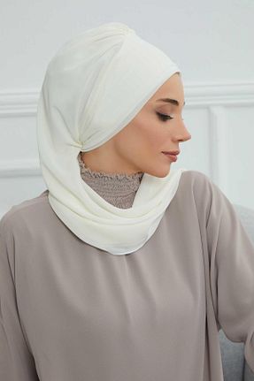 شال بژ زنانه شیفون Aisha