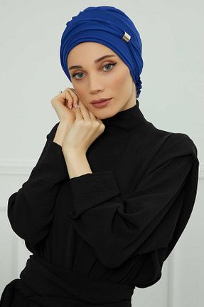 شال سرمه ای زنانه شیفون Aisha