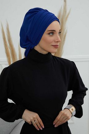 شال سرمه ای زنانه شیفون Aisha