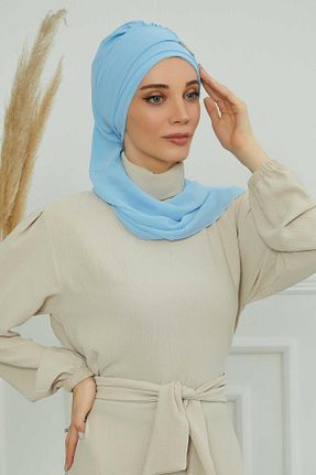شال بژ زنانه شیفون Aisha
