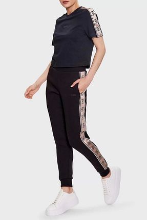 شلوار کرمگن مشکی زنانه رگولار Guess - کد 736535365