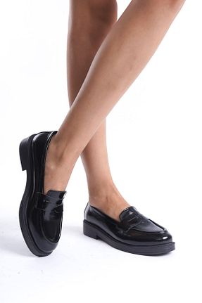 بابت مشکی زنانه چرم خالص Mubiano Collection - کد 852785747