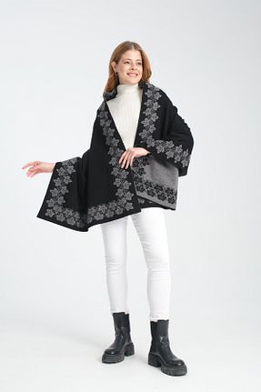 شال مشکی زنانه اکریلیک VEGA MODA - کد 867626437