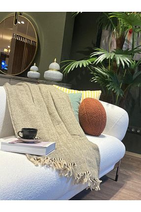 پتو تکنفره بژ پشم ERDİLHOME - کد 788416172