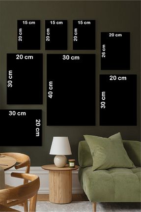 تابلو رنگی MDF no77decor - کد 815262041