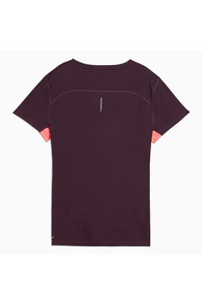 تیشرت زرشکی زنانه رگولار Puma - کد 867668447