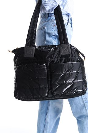 کیف دوشی مشکی زنانه چرم مصنوعی Moda Lime - کد 867682718