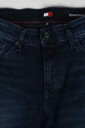 شلوار سرمه ای زنانه پارچه Tommy Hilfiger - کد 846643985
