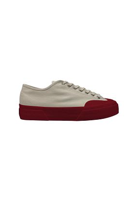کفش اسنیکر سفید مردانه بند دار Superga - کد 776344765