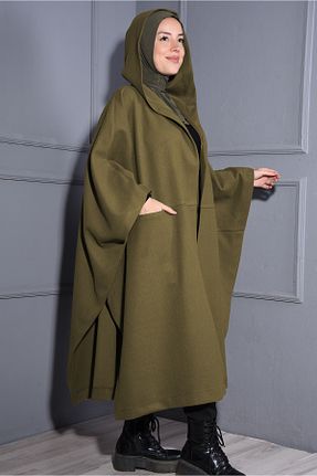 پانچو حجاب سبز زنانه پنبه ای Nowa Scarf - کد 867715909