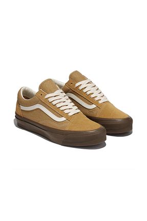 کفش اسنیکر قهوه ای زنانه بند دار Vans - کد 816393881