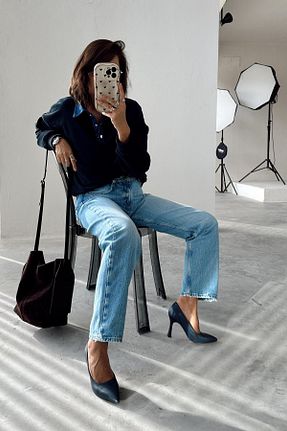 کفش پاشنه بلند کلاسیک رنگی زنانه پاشنه نازک nope21shoess - کد 867723221
