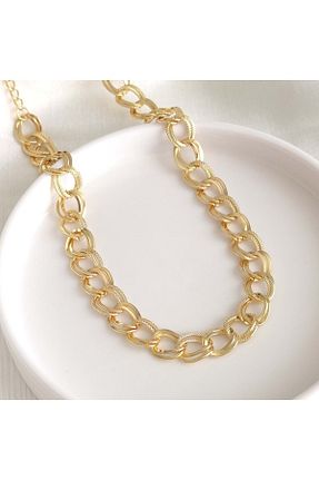 گردنبند استیل ( فولاد ) صورتی زنانه استیل (فولاد) Güler Yüzlü Silver - کد 834401801