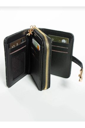کیف پول مشکی زنانه ابعاد کوچک eflanmoda - کد 867780032