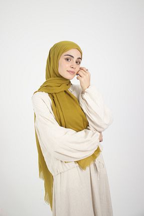 شال سبز زنانه CHALE - کد 867769537