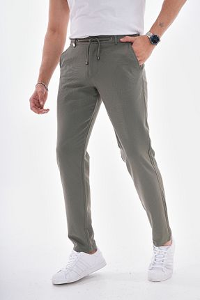 شلوار سبز مردانه ویسکون R-Germen - کد 867766945