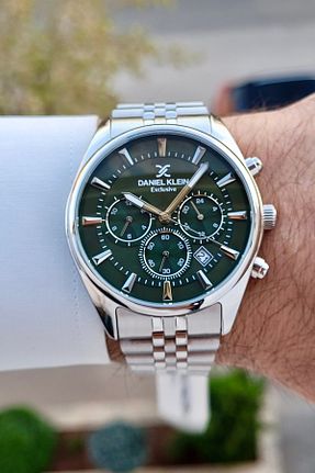 ساعت مچی طوسی مردانه 43 میلی متر Daniel Klein - کد 904692285