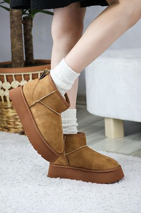 بوت / نیم بوت قهوه ای زنانه جیر asmi shoes - کد 867830369