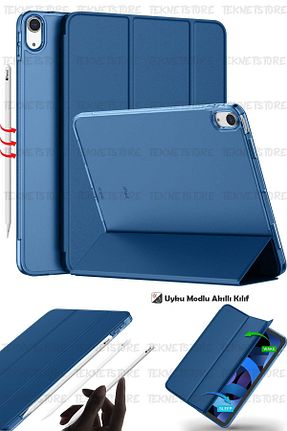 کیف تبلت سرمه ای Apple Uyumlu TEKNETSTORE - کد 284686226
