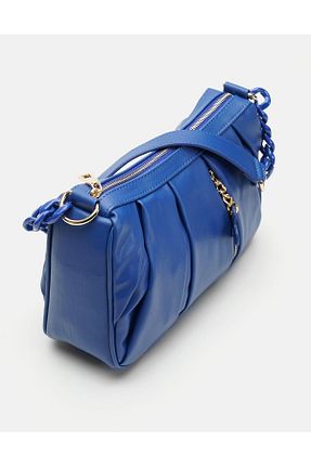 کیف دوشی آبی زنانه چرم مصنوعی Store - کد 867857211