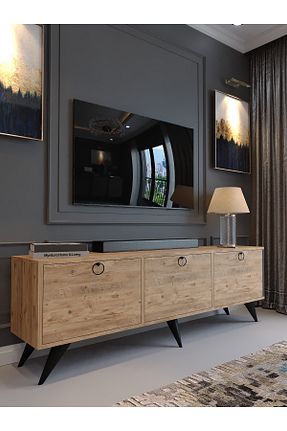 میز و پایه تلویزیون قهوه ای Suntalam Myniture Home & Living - کد 867880849