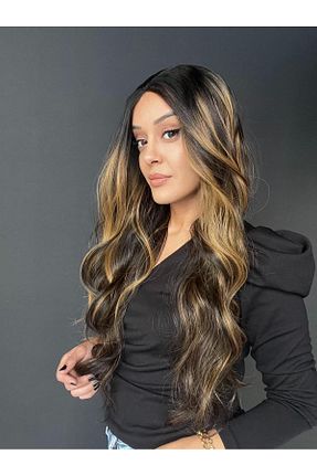 کلاه گیس زرد زنانه Suzan Peruk - کد 868613272