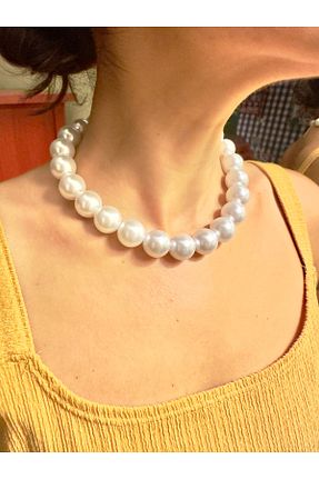گردنبند مروارید سفید Atelier Çağla - کد 867974634