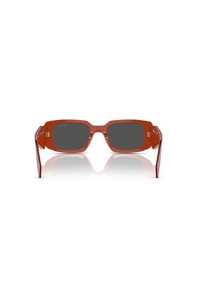 عینک آفتابی نارنجی زنانه UV400 Prada - کد 867983780