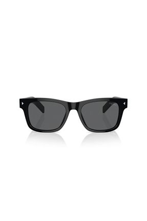 عینک آفتابی مشکی مردانه استات Prada - کد 867983734