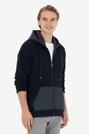 رویه مشکی مردانه کلاه دار U.S. Polo Assn. - کد 834787301