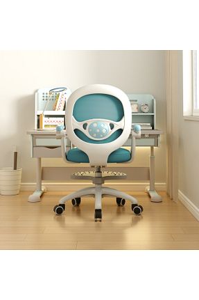صندلی مطالعه آبی Yukarı-Aşağı Hareketli KARR OFFICE - کد 837144360